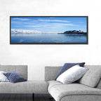 Lake Sevan in Winter Wall Art