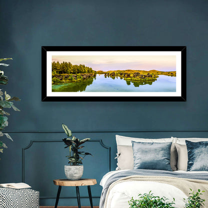 Lake Myvatn Reflections Wall Art