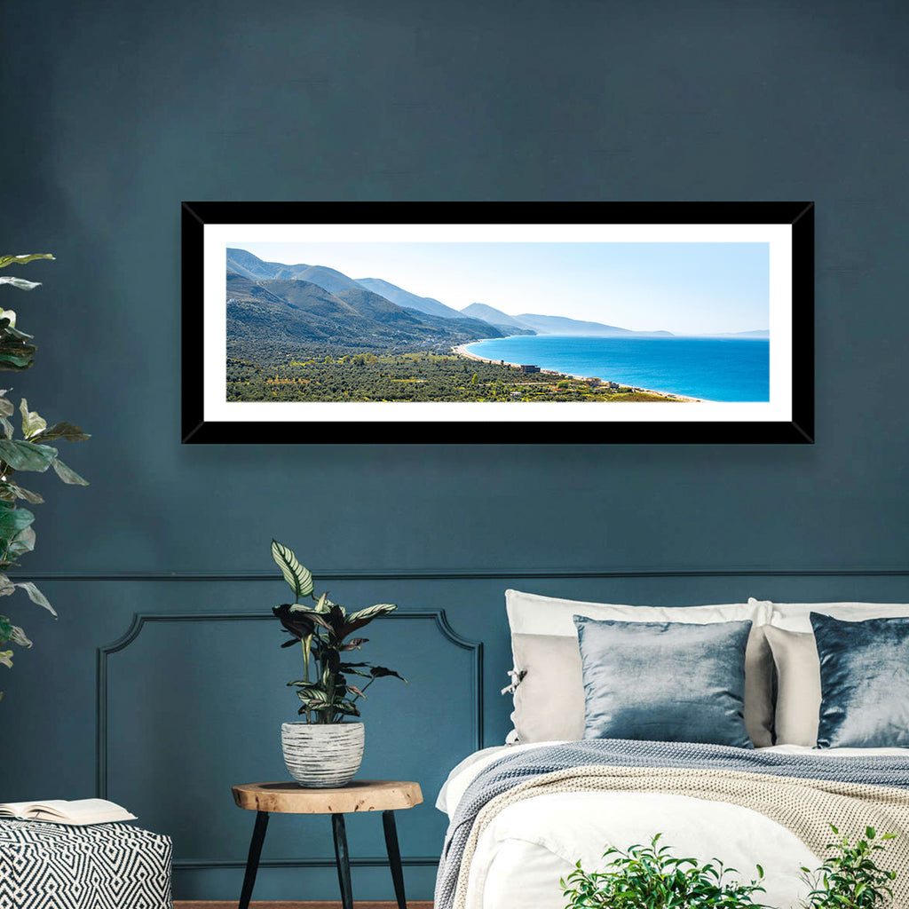 Borsh Coastline, Albania Wall Art