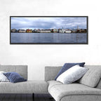 Tjörnin Reykjavik Skyline Wall Art