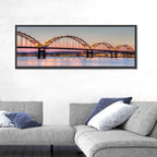 Centennial Bridge at Twilight Wall Art