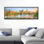 Indianapolis Central Canal Skyline Wall Art