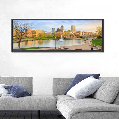 Indianapolis Central Canal Skyline Wall Art
