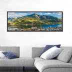 Zell Am See Lake View Wall Art