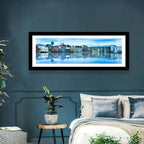 Reykjavik City Hall at Blue Hour Wall Art