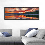 Kunming Lake Sunset, Summer Palace Wall Art