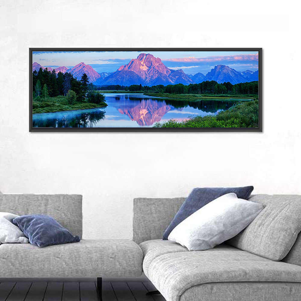 Oxbow Bend Dawn Reflection Wall Art