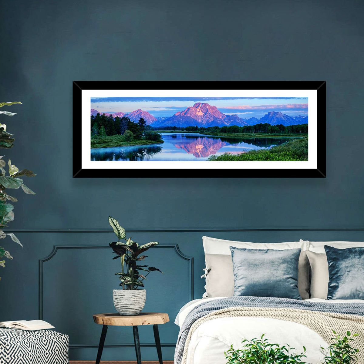 Oxbow Bend Dawn Reflection Wall Art