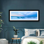 Frozen Blue Seascape Wall Art