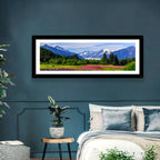 Juneau Meadow with Mendenhall Glacier Wall Art