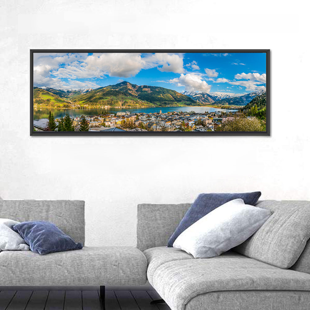 Zell Am See Shoreline Wall Art