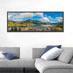 Zell Am See Shoreline Wall Art