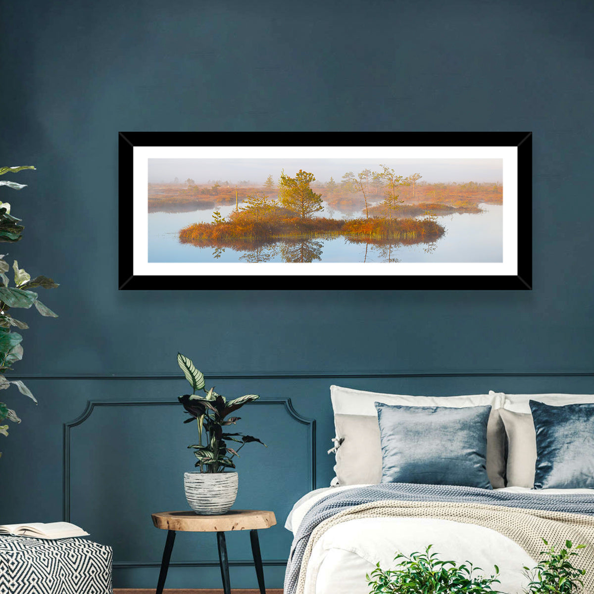 Yelnya Swamp Reflection Wall Art