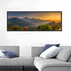 Annapurna Sunrise Over Pokhara Wall Art