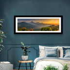 Annapurna Sunrise Over Pokhara Wall Art