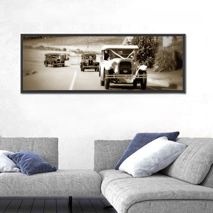 Vintage Wedding Cars Wall Art