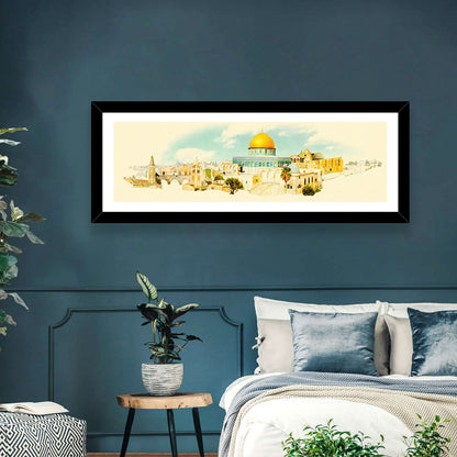 Golden Dome of the Rock, Jerusalem Wall Art