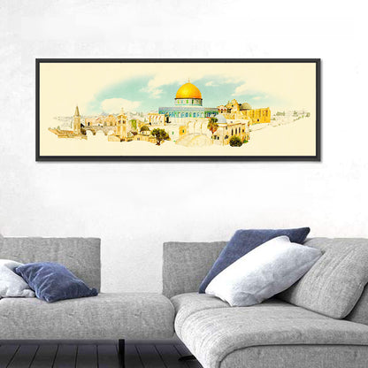 Golden Dome of the Rock, Jerusalem Wall Art