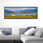 Rapperswil Castle Over Lake Zurich Wall Art