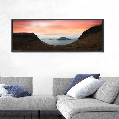 Klakkur Dusk Over Kalsoy Wall Art