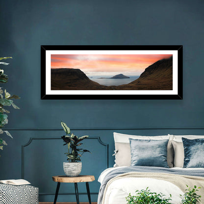 Klakkur Dusk Over Kalsoy Wall Art