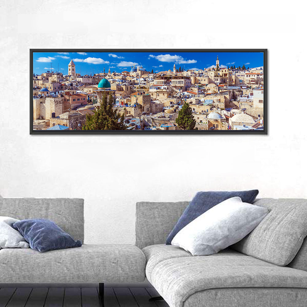 Jerusalem Old City Rooftops Wall Art
