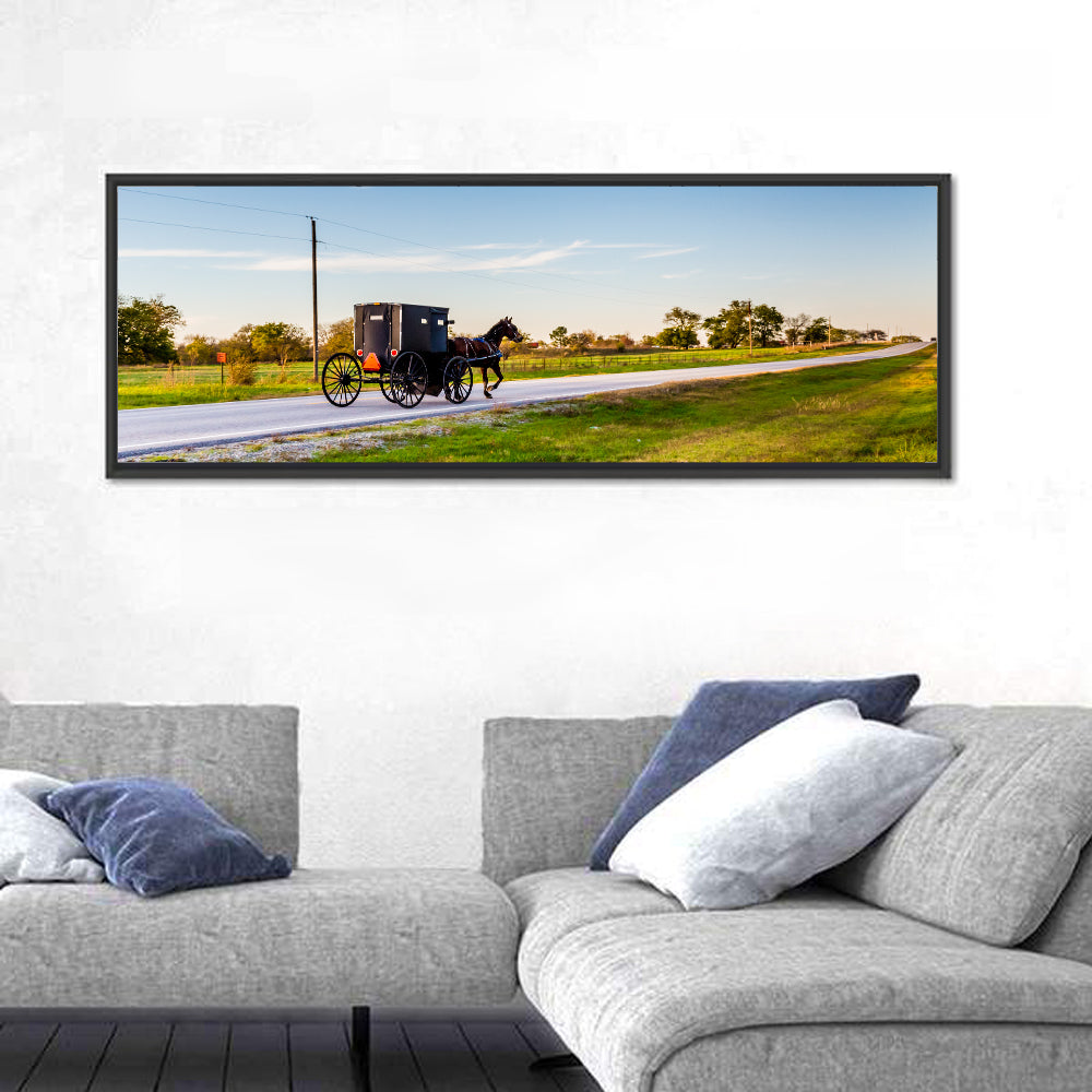 Amish Horse and Buggy, Oklahoma Wall Art