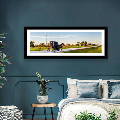 Amish Horse and Buggy, Oklahoma Wall Art