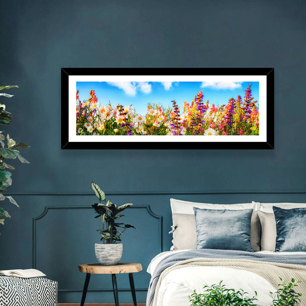 Spring Meadow Wildflowers Wall Art