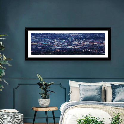 Belfast Blue Hour Skyline Wall Art