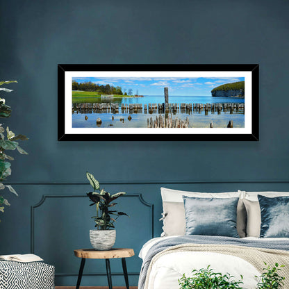 Big Bay De Noc Garden View Wall Art