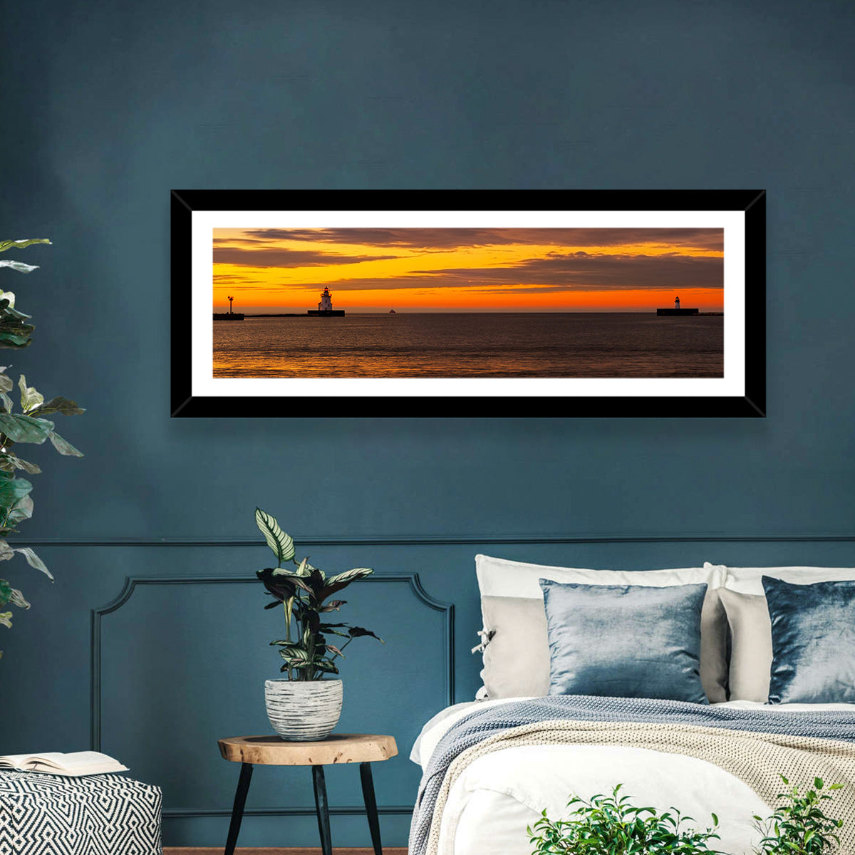 Lake Erie Twin Beacons Wall Art