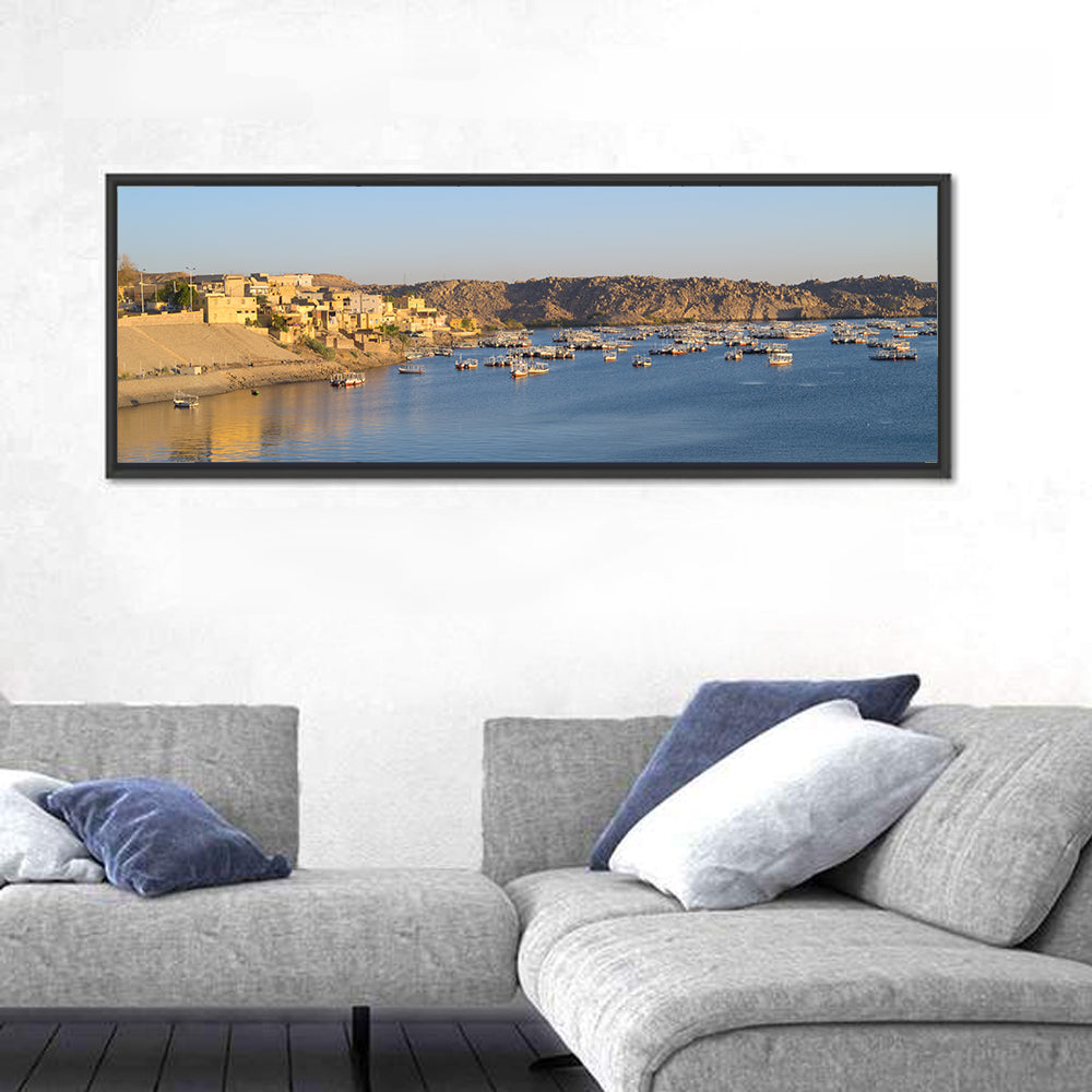 Lake Nasser Harbor View Wall Art
