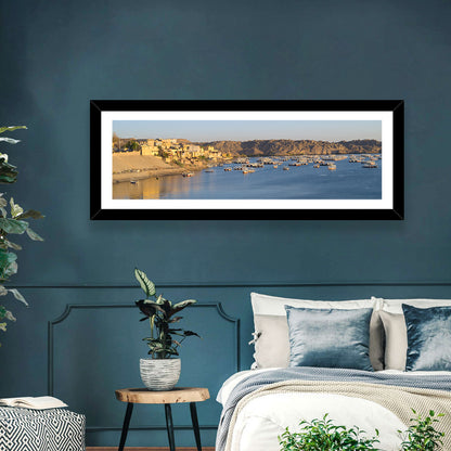 Lake Nasser Harbor View Wall Art