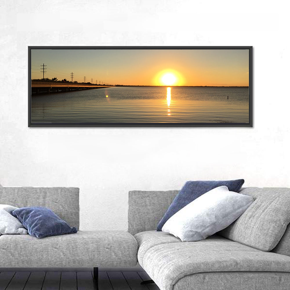Lake Ray Hubbard Sunset Reflection Wall Art