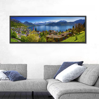 Lake Lucerne, Weggis Wall Art