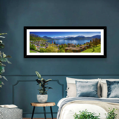 Lake Lucerne, Weggis Wall Art