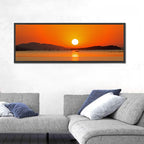 Lake Kariba Sunset Silhouette Wall Art