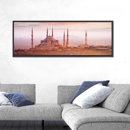 Blue Mosque Sunset, Istanbul Wall Art