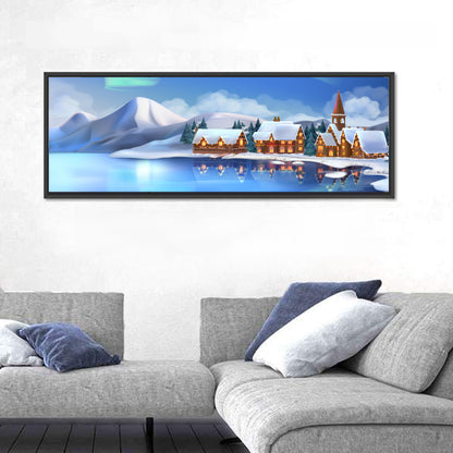 Winter Wonderland illustration Wall Art