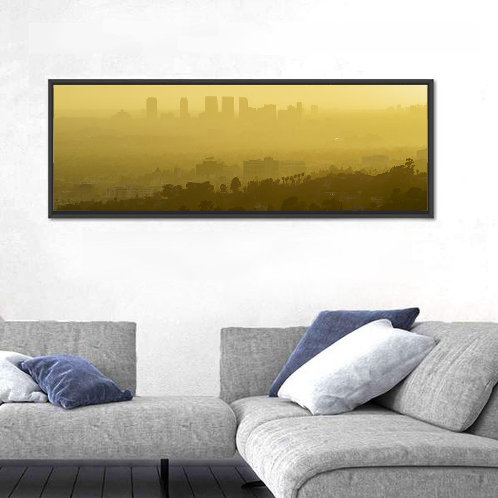 Westwood Los Angeles in Golden Haze Wall Art