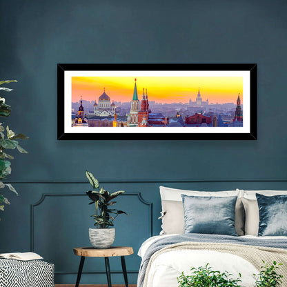 Moscow Kremlin at Golden Hour Wall Art