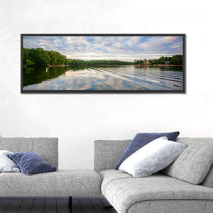 Cloudy Lake Norman Wall Art