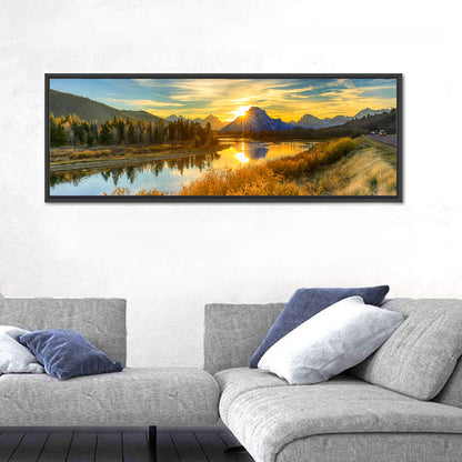 Oxbow Bend Sunrise Wall Art
