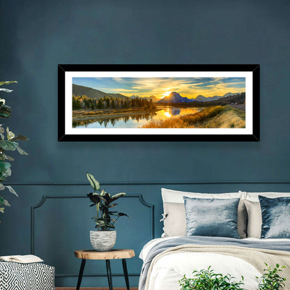 Oxbow Bend Sunrise Wall Art