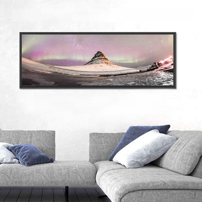 Aurora Over Kirkjufell Wall Art