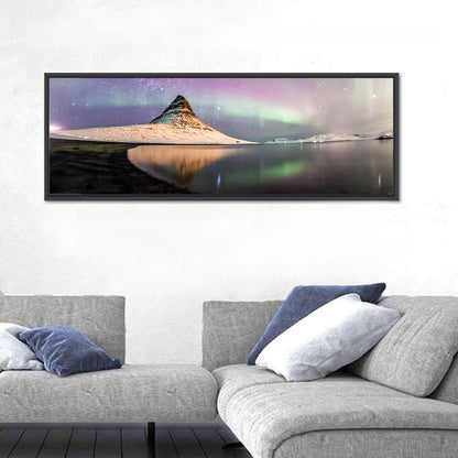 Kirkjufell Under the Milky Way Wall Art