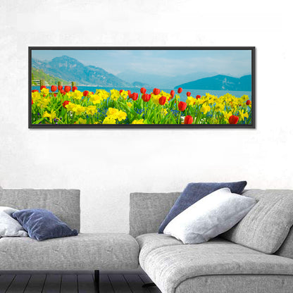 Lake Lucerne Daffodils Wall Art