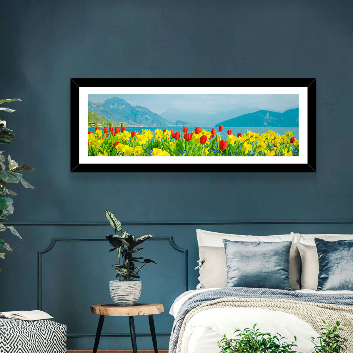Lake Lucerne Daffodils Wall Art