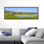 Uchali Lake Algae Reflection Wall Art